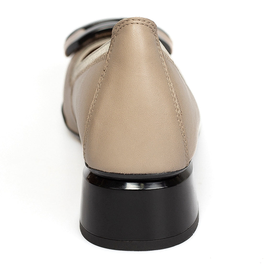 HISPANITAS LOW COURT SHOES STAFFORD Taupe