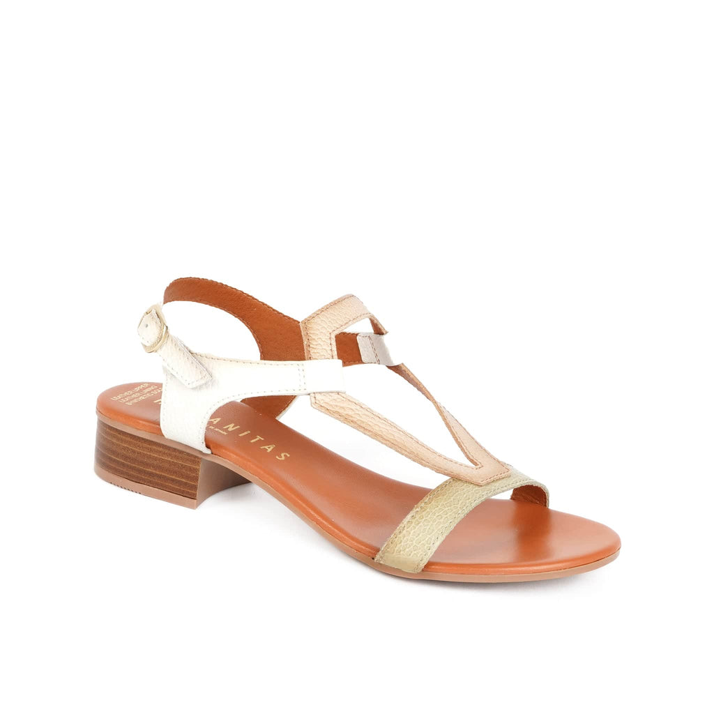 HISPANITAS LOW HEELED SANDALS SARAYA