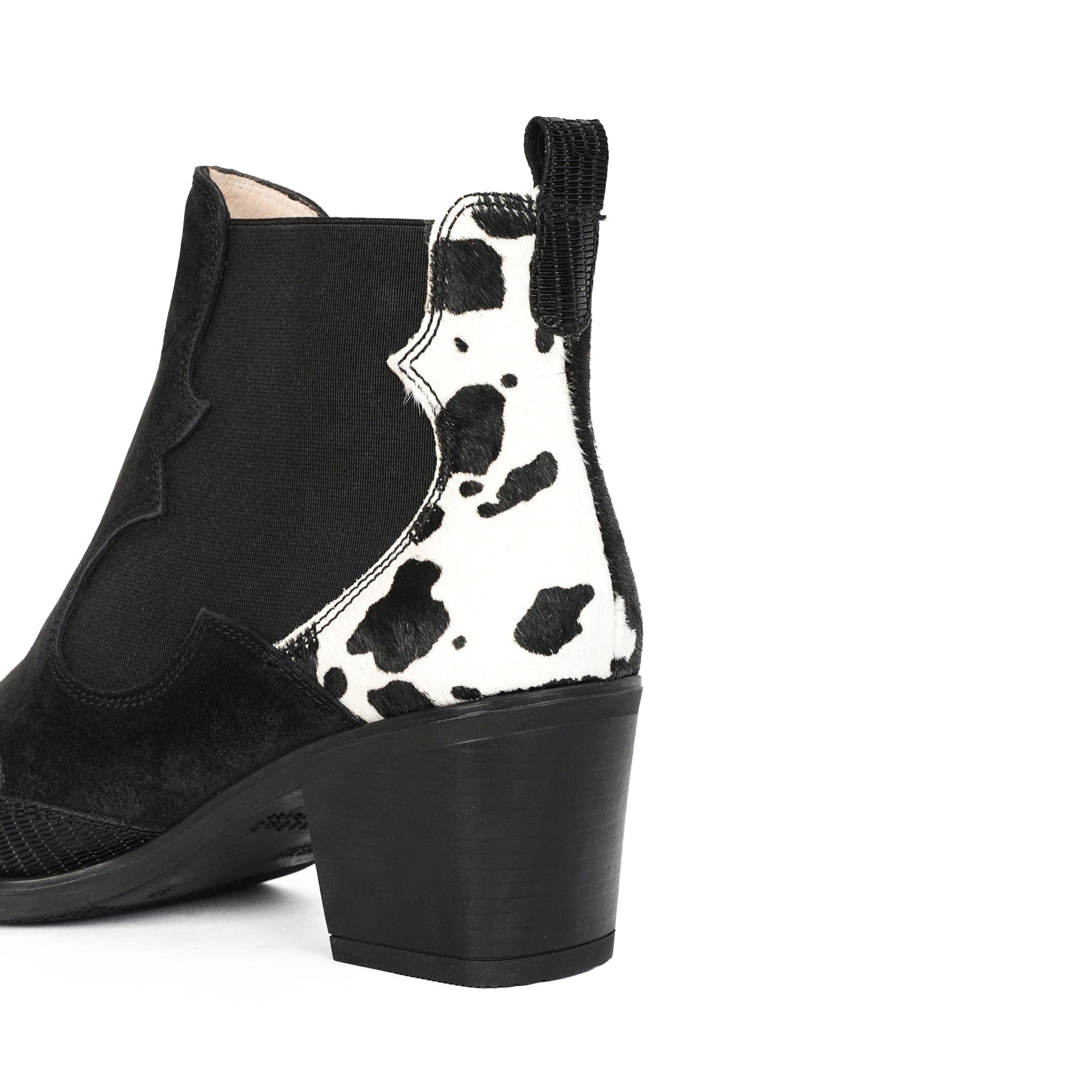 HISPANITAS MEDIUM HEELED ANKLE BOOTS SALINA
