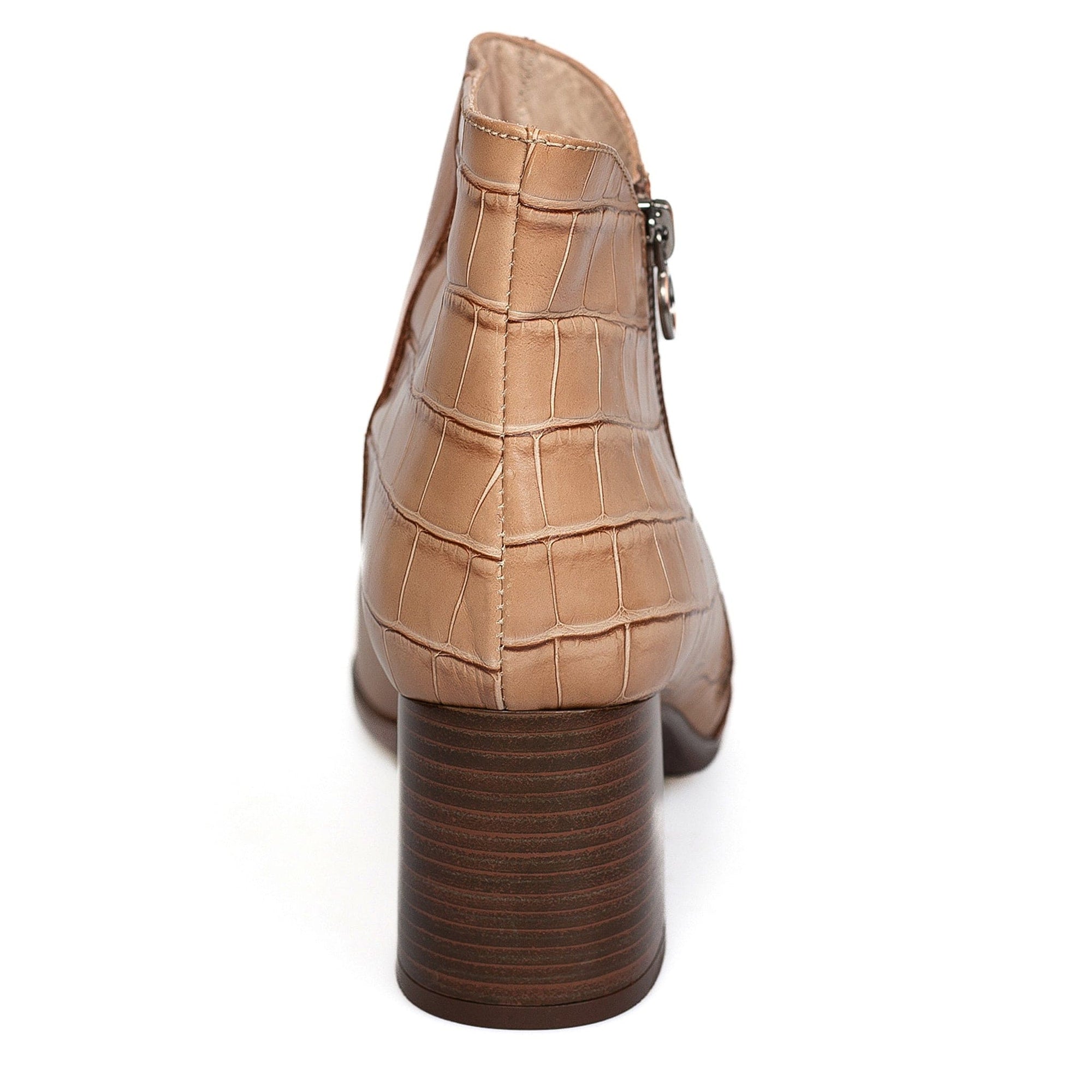 HISPANITAS MEDIUM HEELED ANKLE BOOTS SMITH Almond