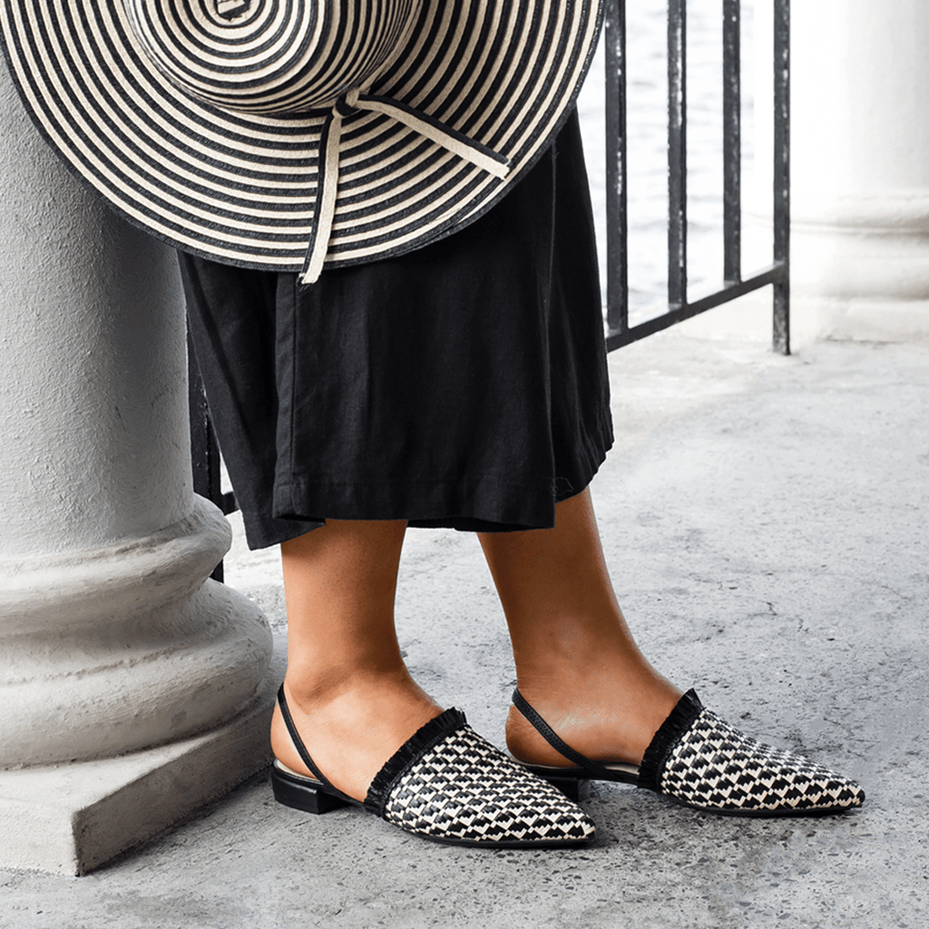 HISPANITAS SLING BACKS - LOW SHILOH