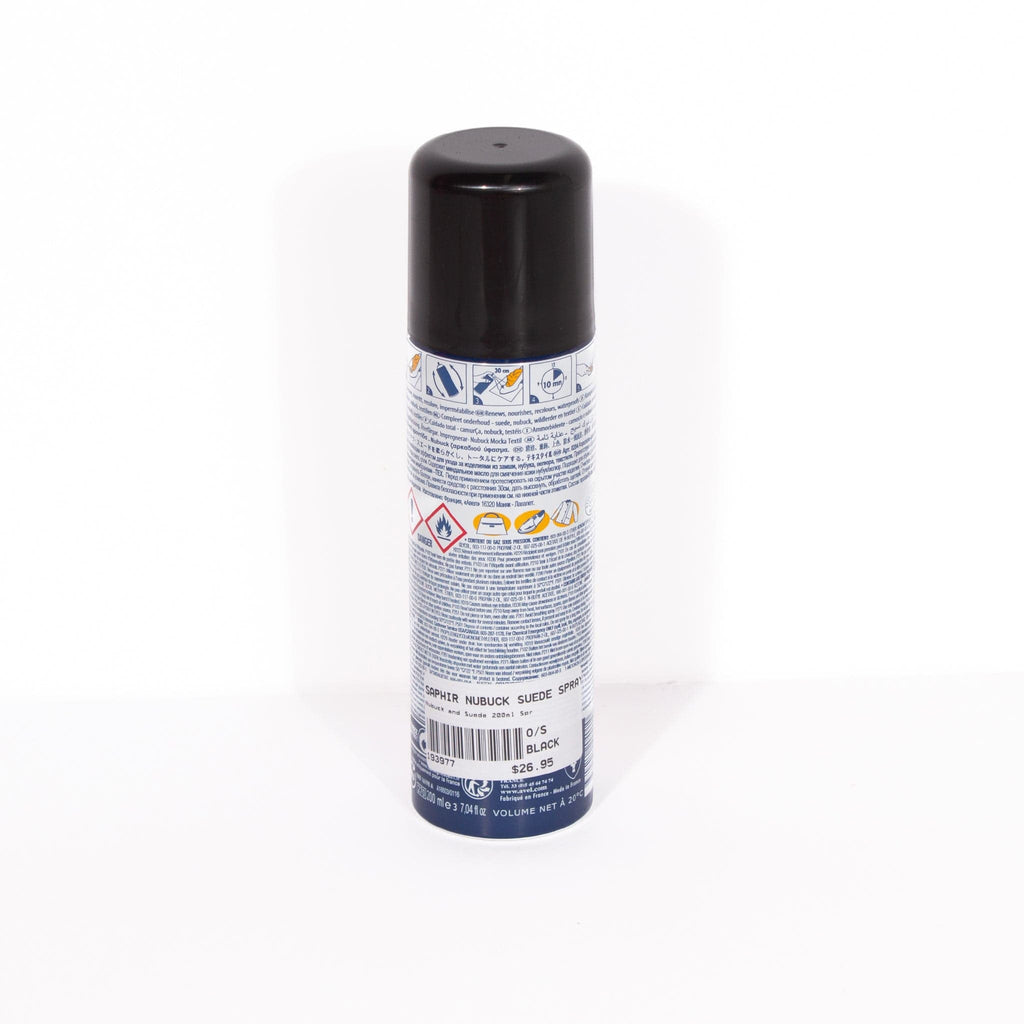 J A BROOKS GRINDERY SAPHIR NUBUCK SUEDE SPRAY BLACK