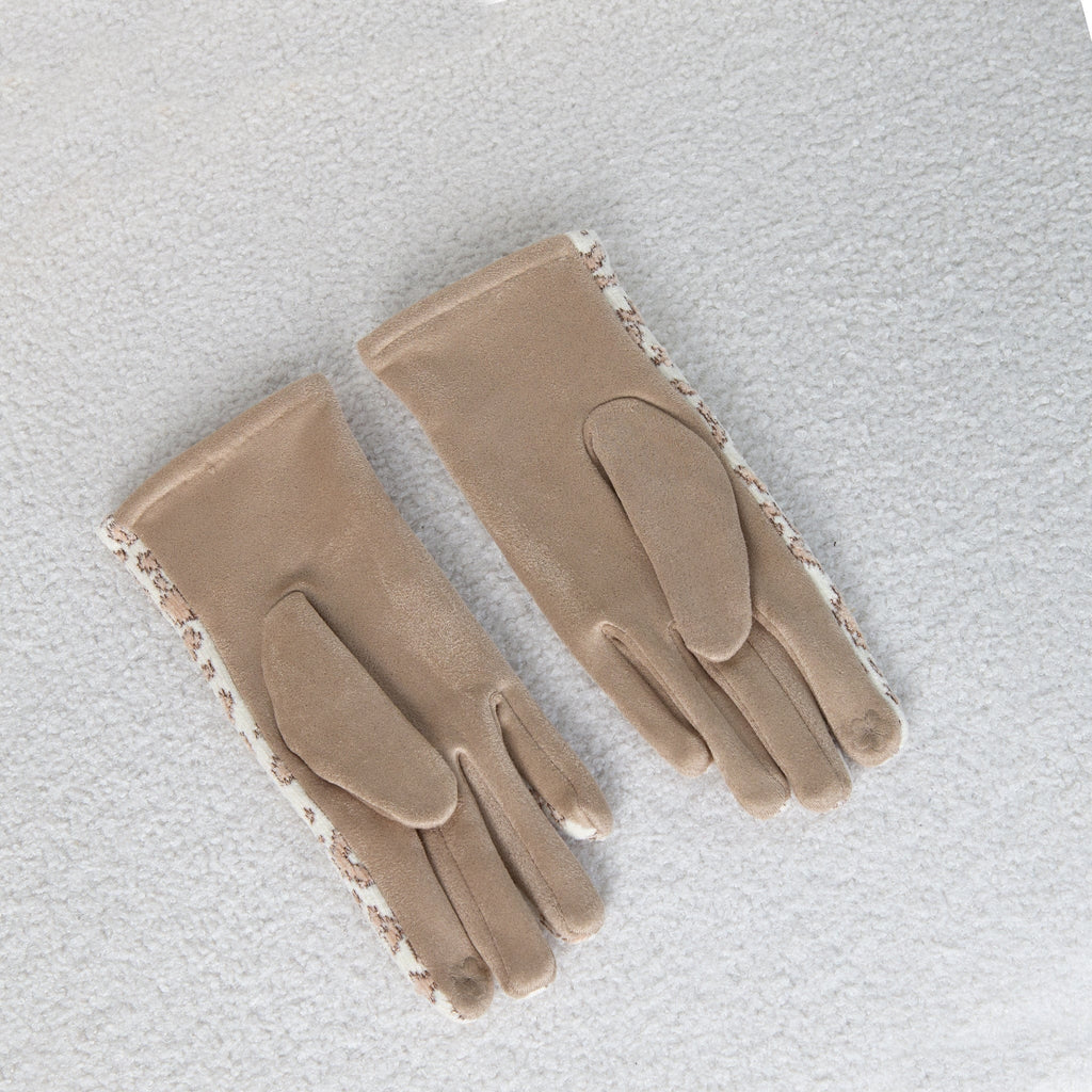 LEISURES ACCESSORIES GLOVES ZARIA Beige