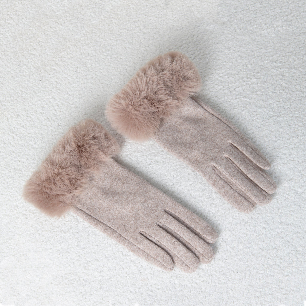 LEISURES ACCESSORIES GLOVES ZAVION Beige