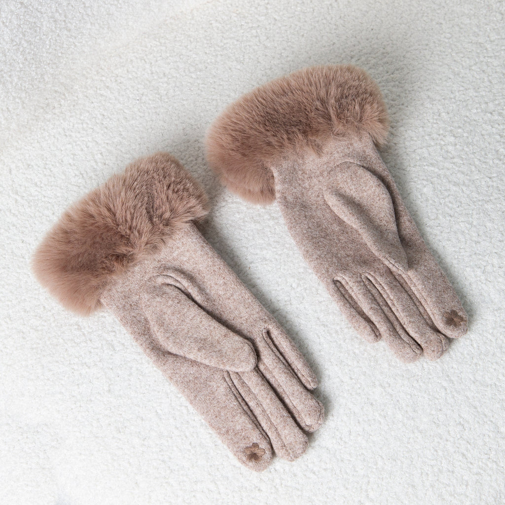 LEISURES ACCESSORIES GLOVES ZAVION Beige