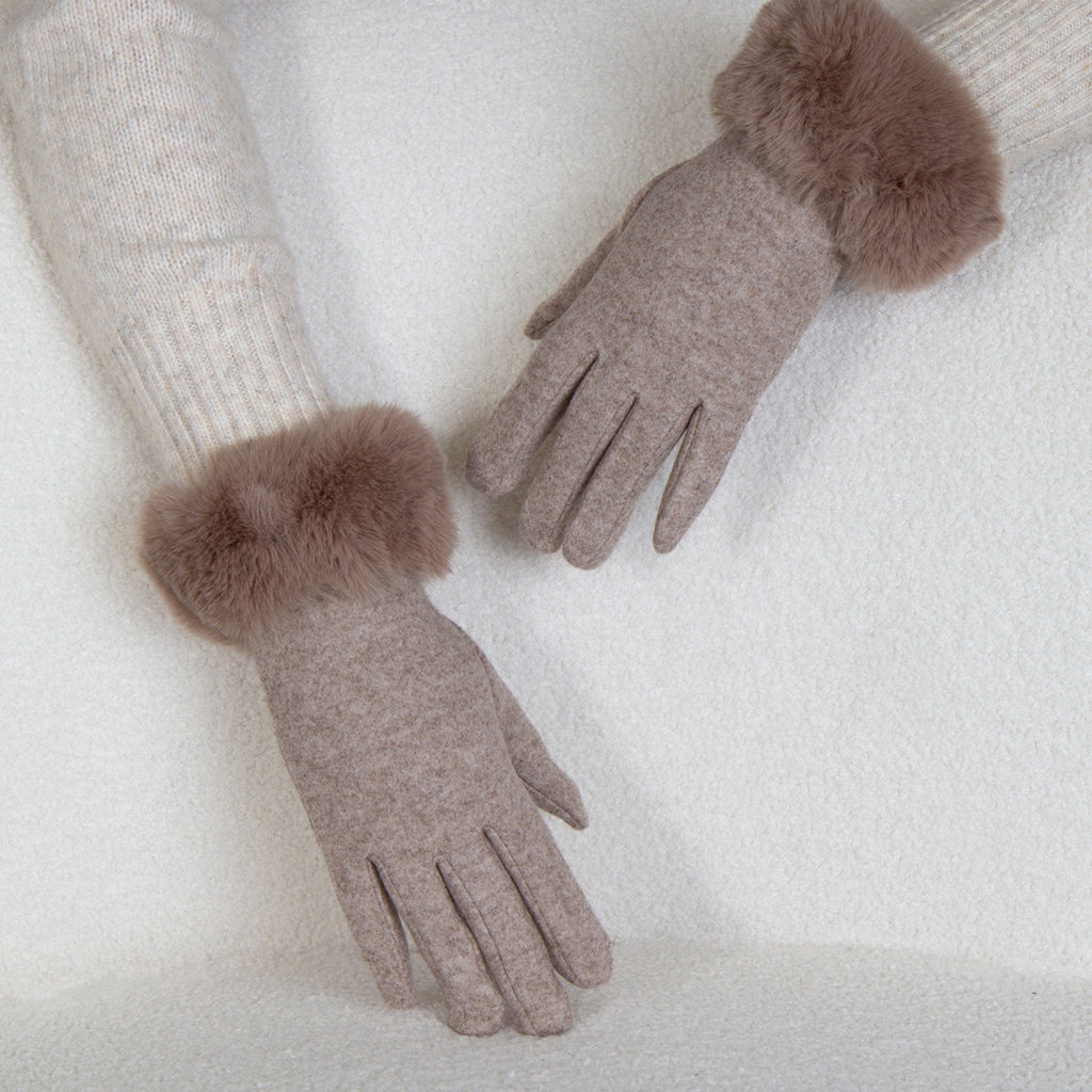 LEISURES ACCESSORIES GLOVES ZAVION Beige