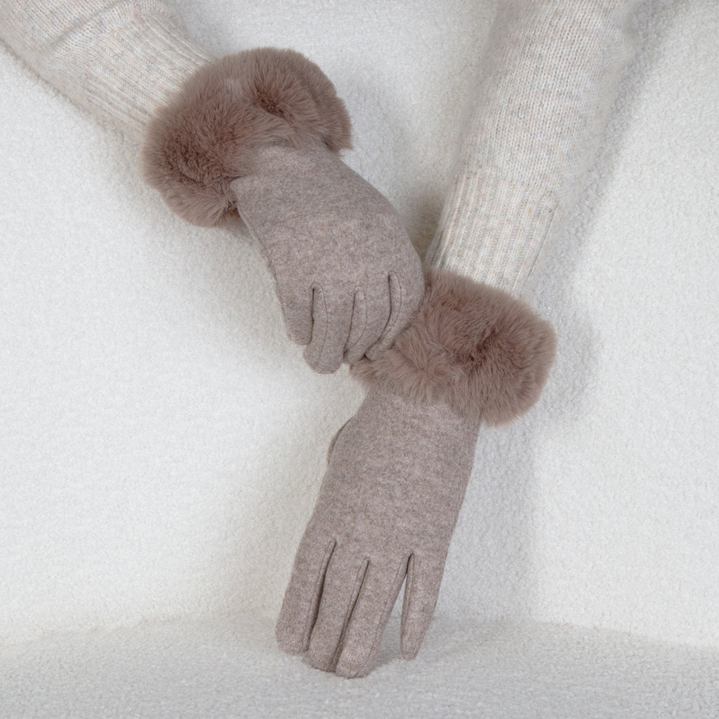 LEISURES ACCESSORIES GLOVES ZAVION Beige