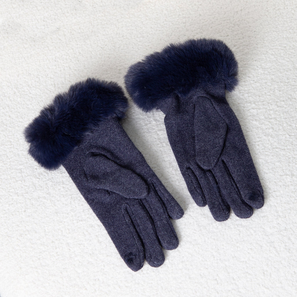 LEISURES ACCESSORIES GLOVES ZAVION Navy