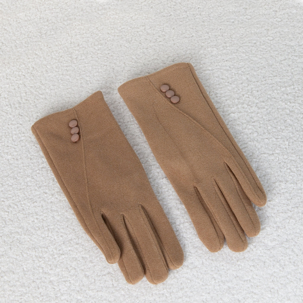 LEISURES ACCESSORIES GLOVES ZELLA Camel