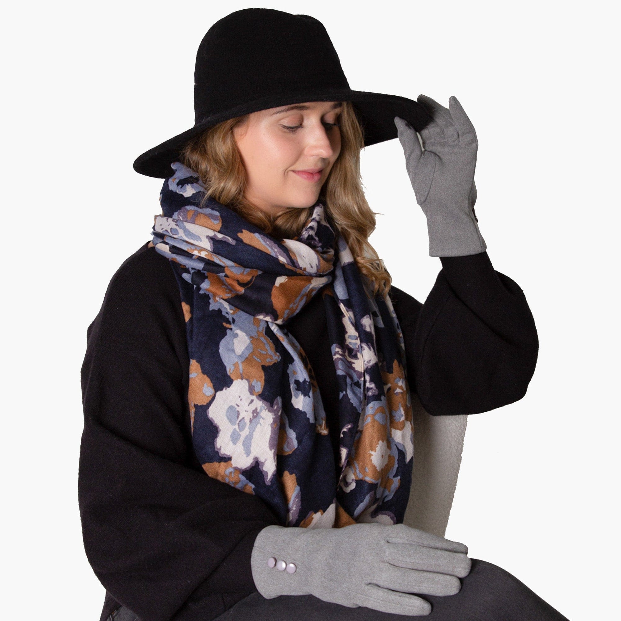 LEISURES ACCESSORIES GLOVES ZELLA Grey