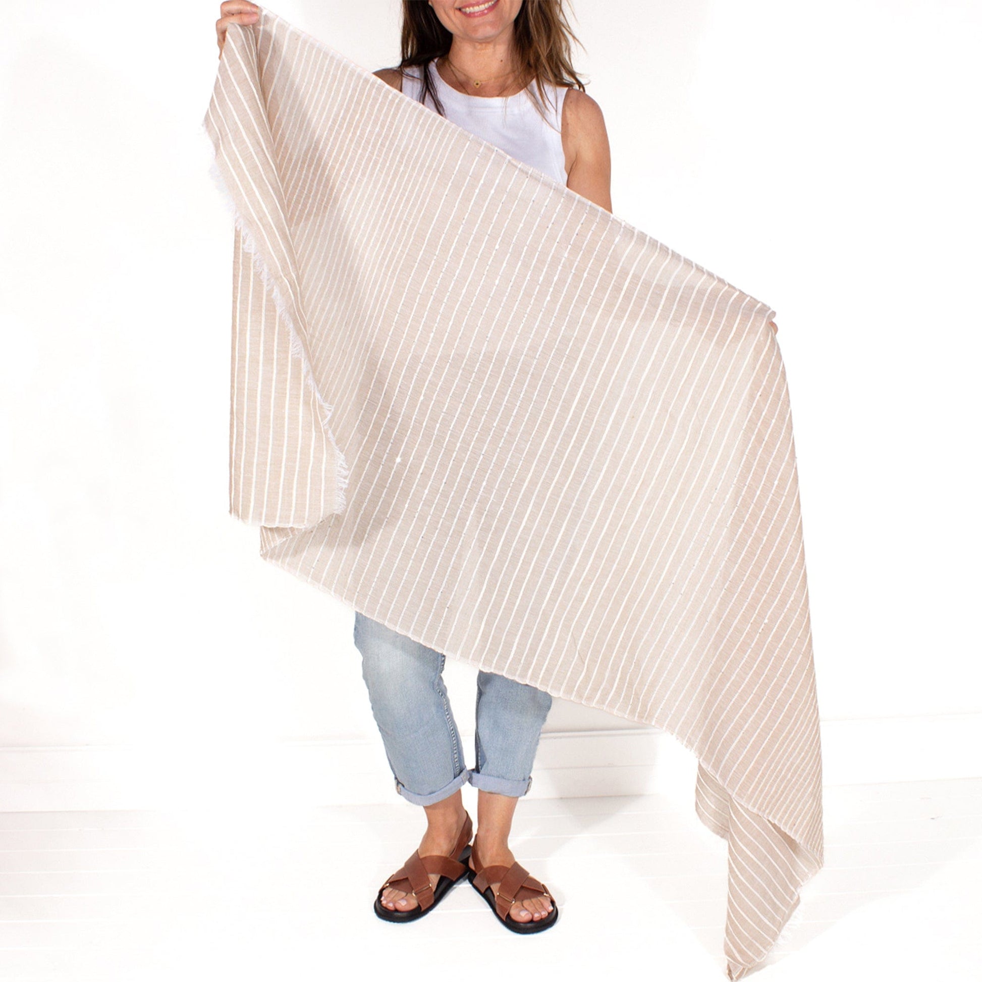 LEISURES ACCESSORIES SCARVES CAMILLAR Beige