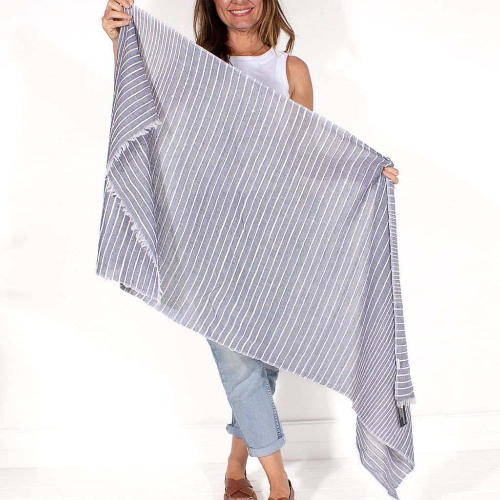 LEISURES ACCESSORIES SCARVES CAMILLAR Denim