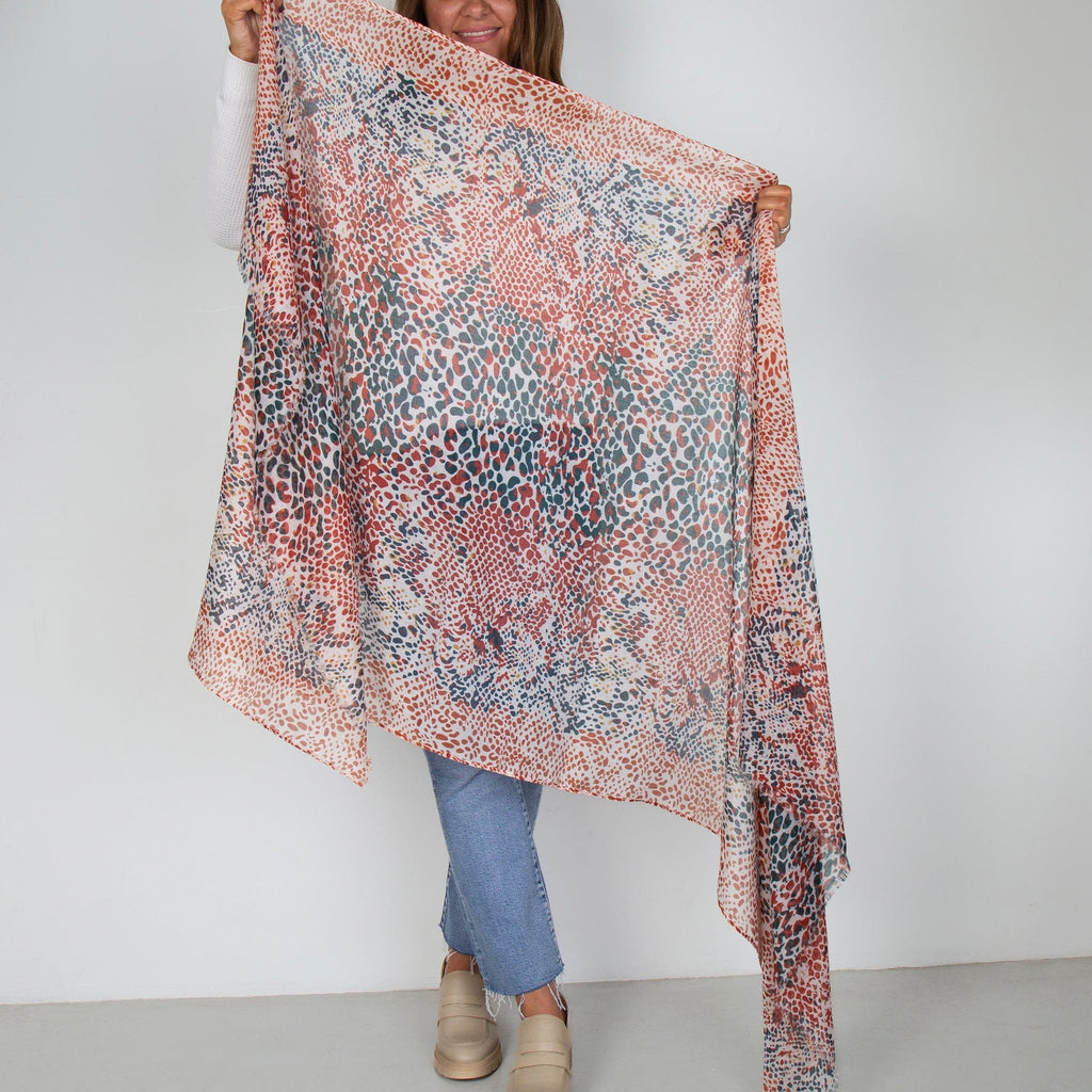 LEISURES ACCESSORIES SCARVES CHANNING Red