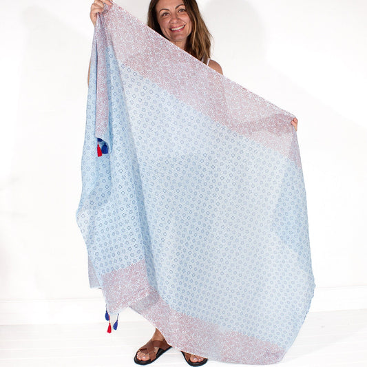 LEISURES ACCESSORIES SCARVES COOPER Blue