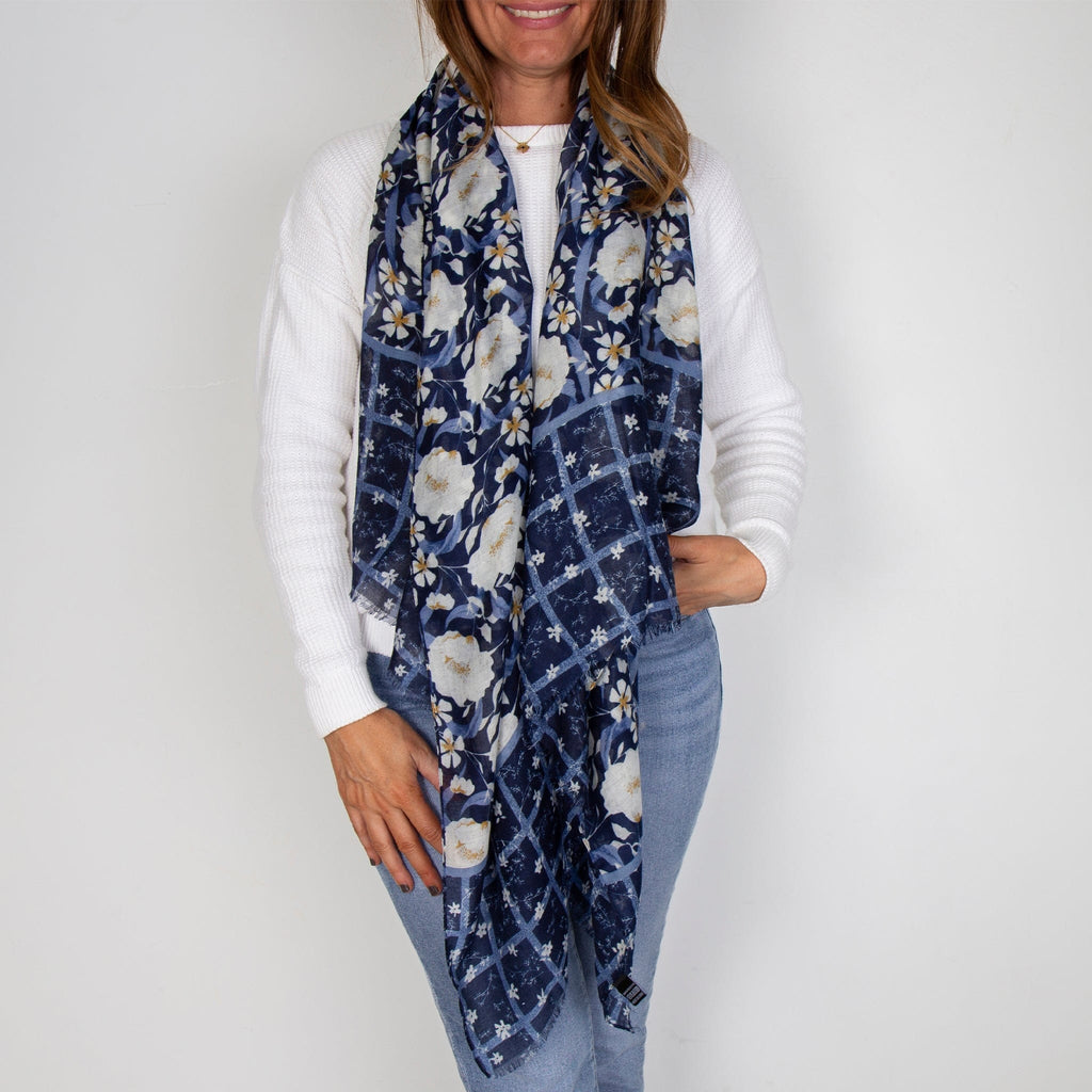 LEISURES ACCESSORIES SCARVES CORRIE Navy