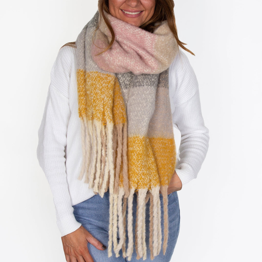 LEISURES ACCESSORIES SCARVES CURTIS Pastel Multi