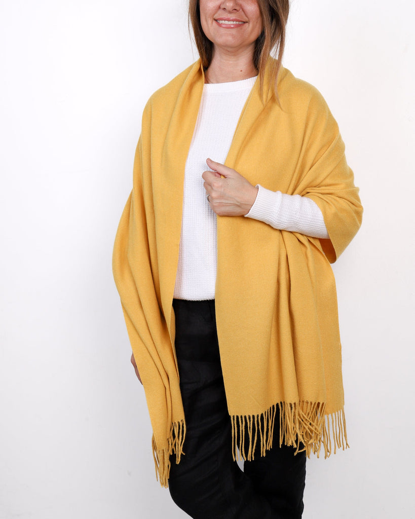 LEISURES ACCESSORIES SCARVES PATRIA Mustard