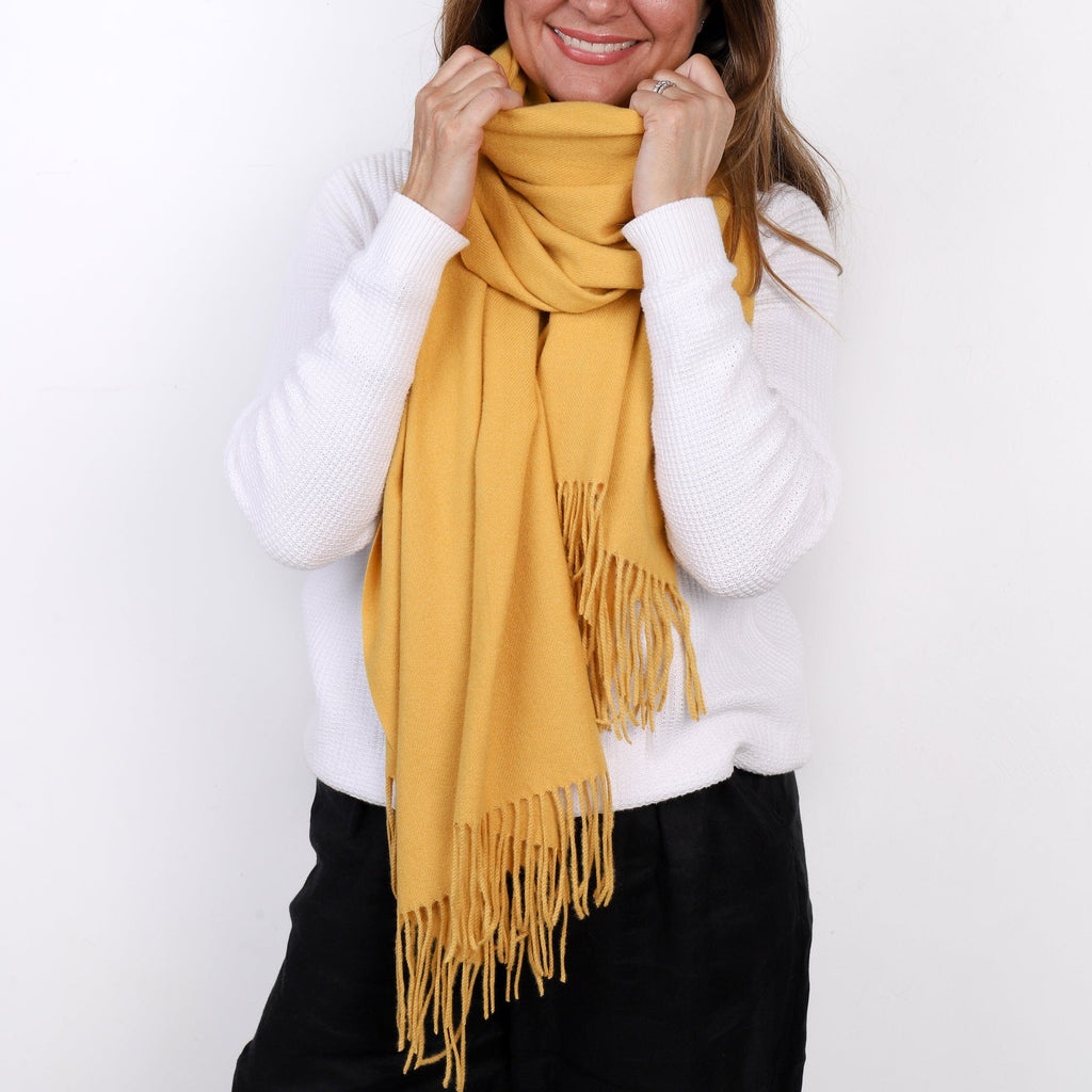 LEISURES ACCESSORIES SCARVES PATRIA Mustard