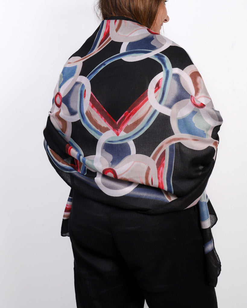 LEISURES ACCESSORIES SCARVES PEARSE Black Multi