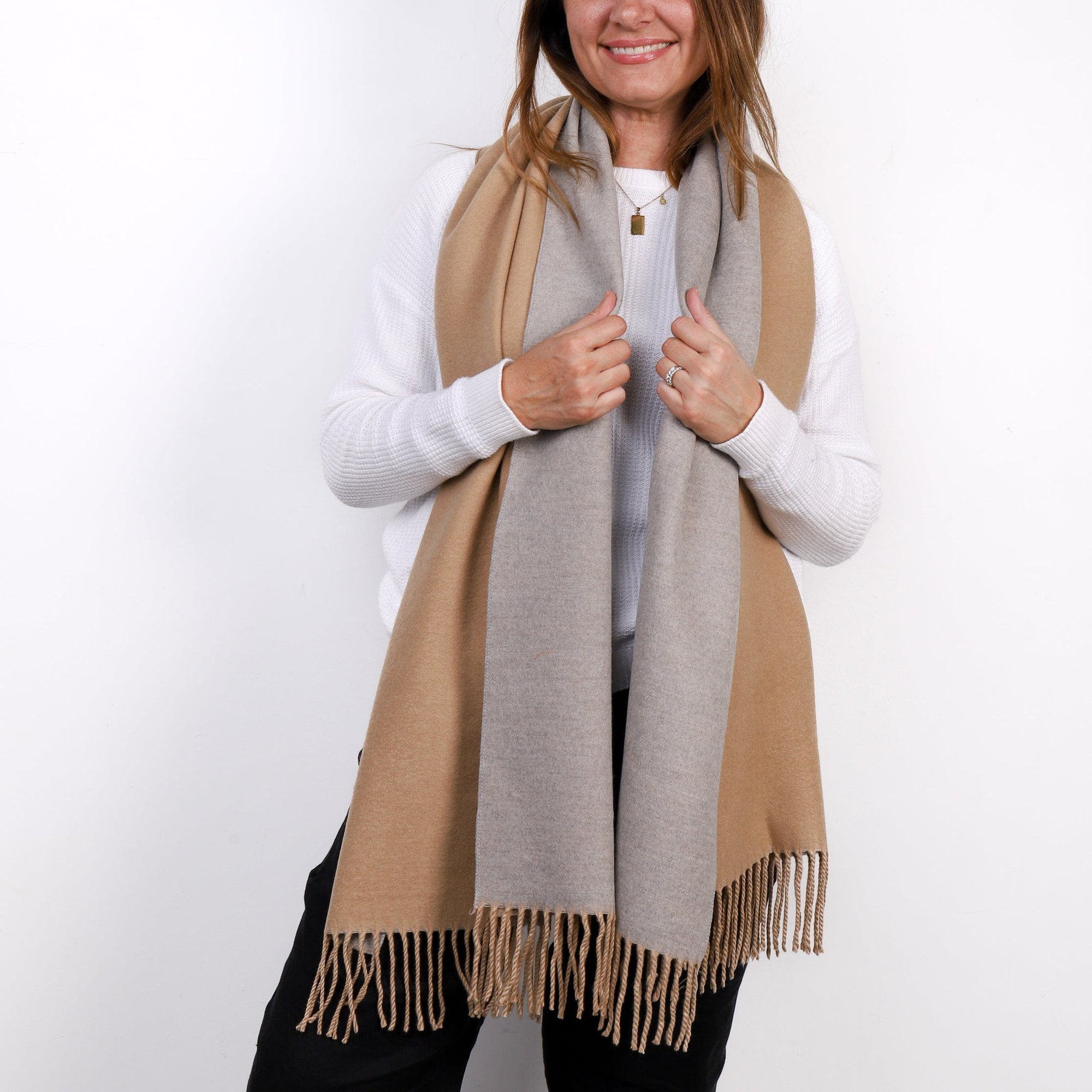 LEISURES ACCESSORIES SCARVES PRYCE Camel