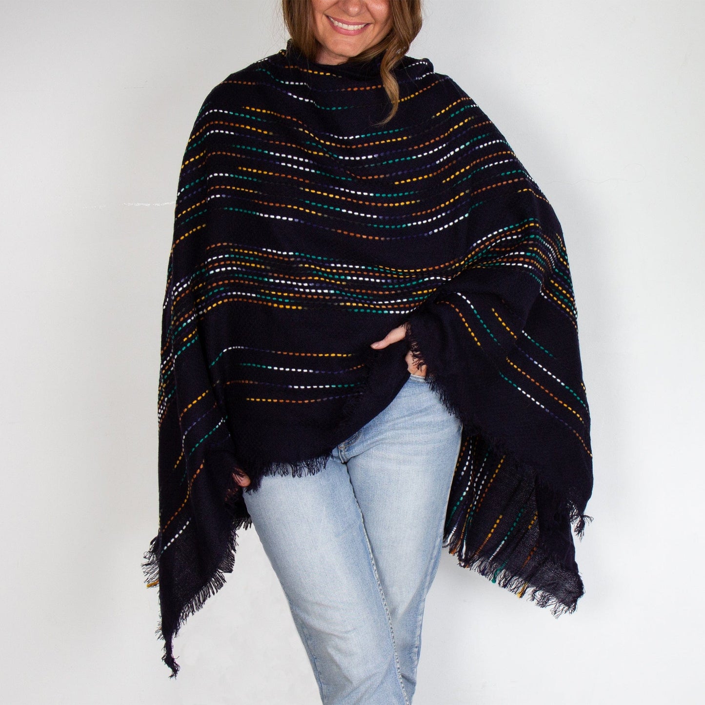LEISURES ACCESSORIES SCARVES ZINNIA Navy