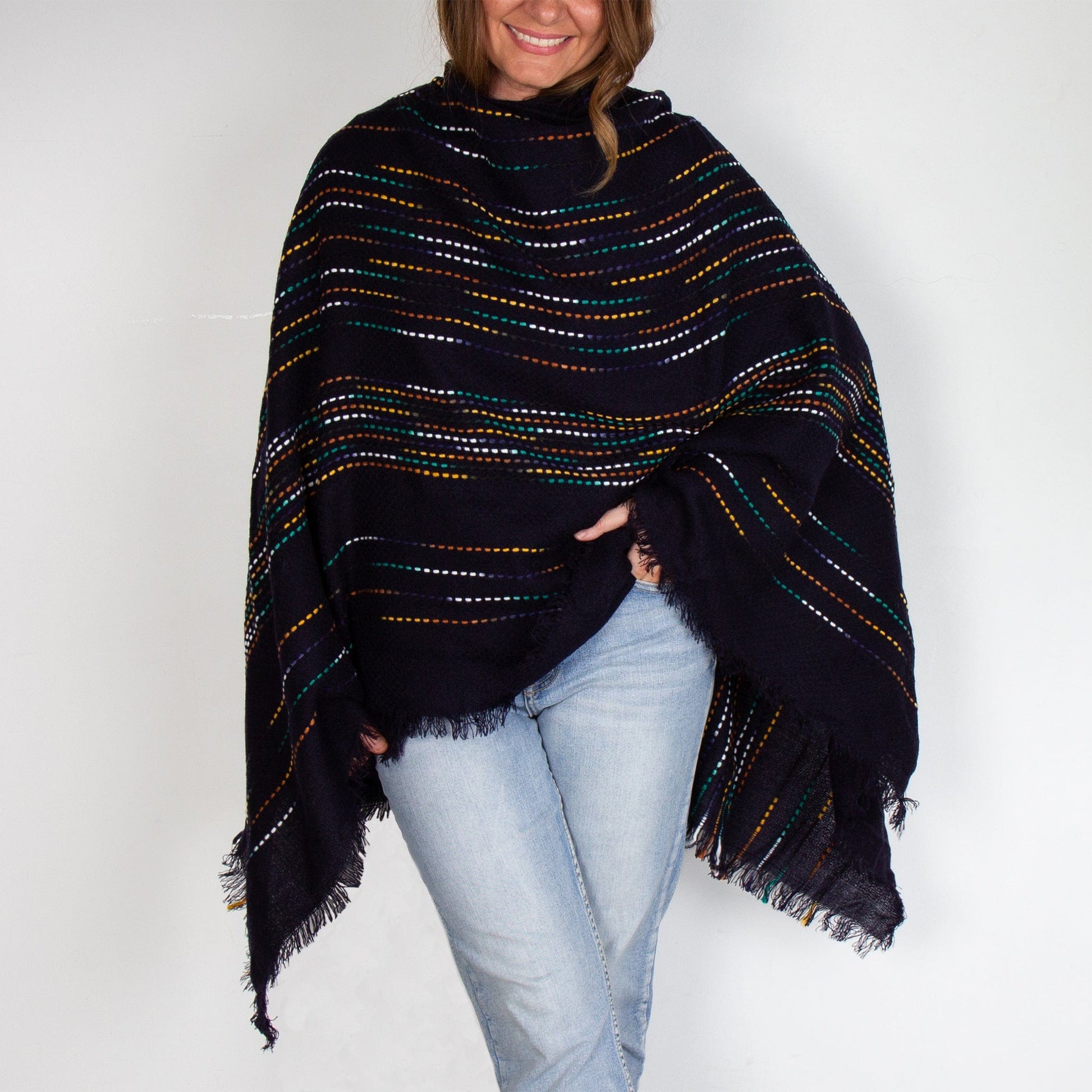 LEISURES ACCESSORIES SCARVES ZINNIA Navy