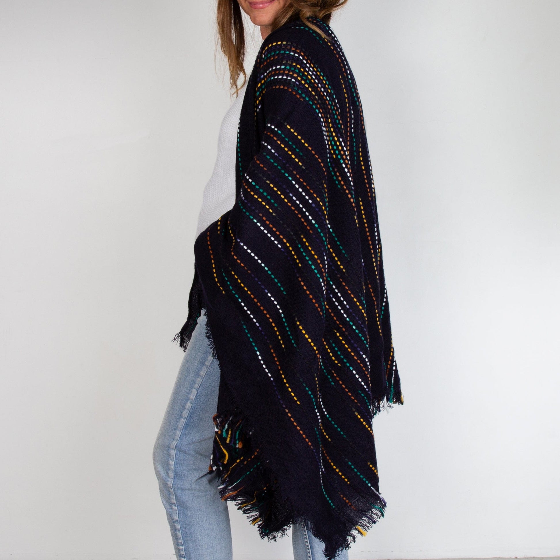 LEISURES ACCESSORIES SCARVES ZINNIA Navy