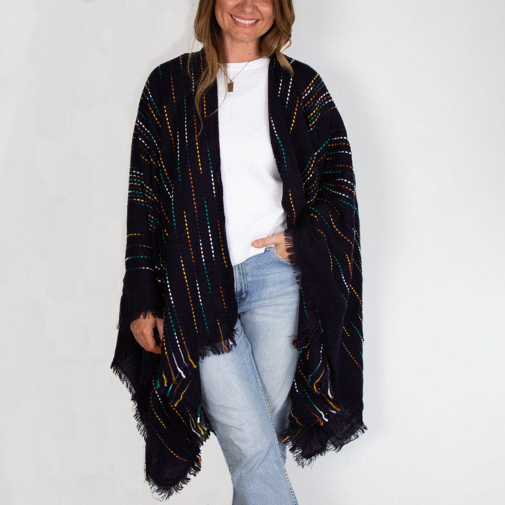 LEISURES ACCESSORIES SCARVES ZINNIA Navy