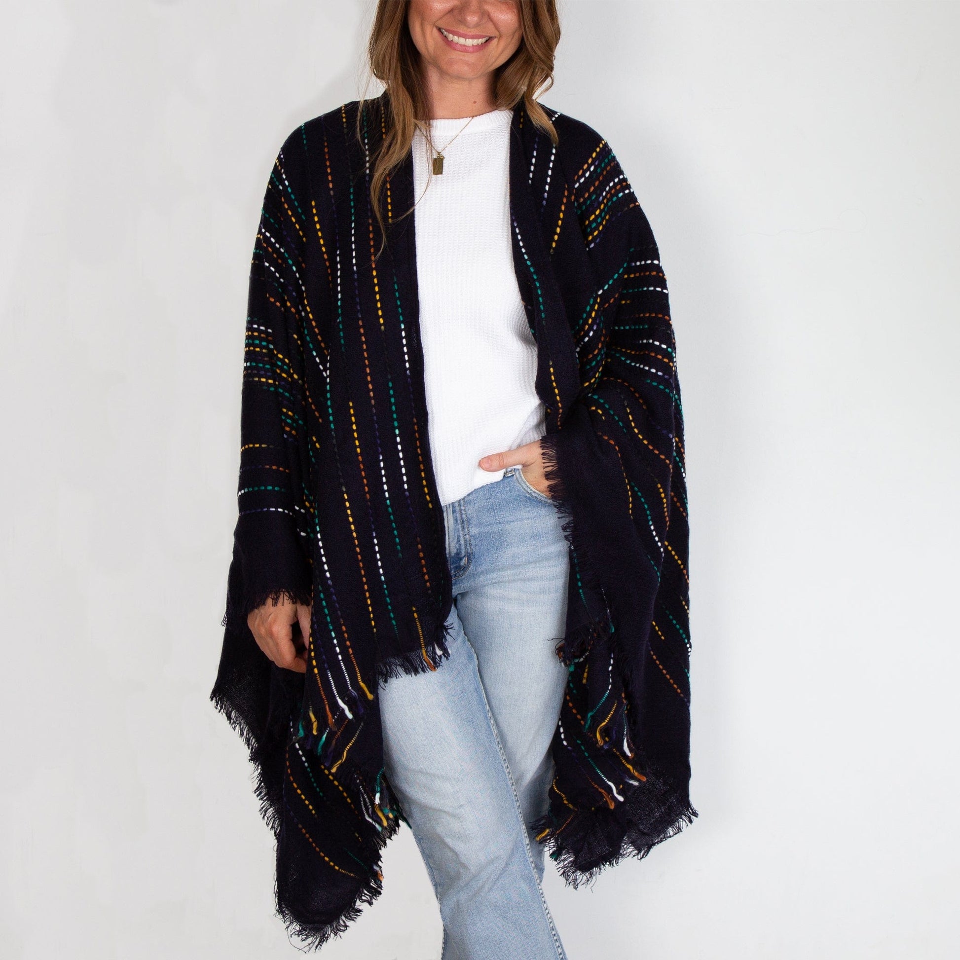 LEISURES ACCESSORIES SCARVES ZINNIA Navy
