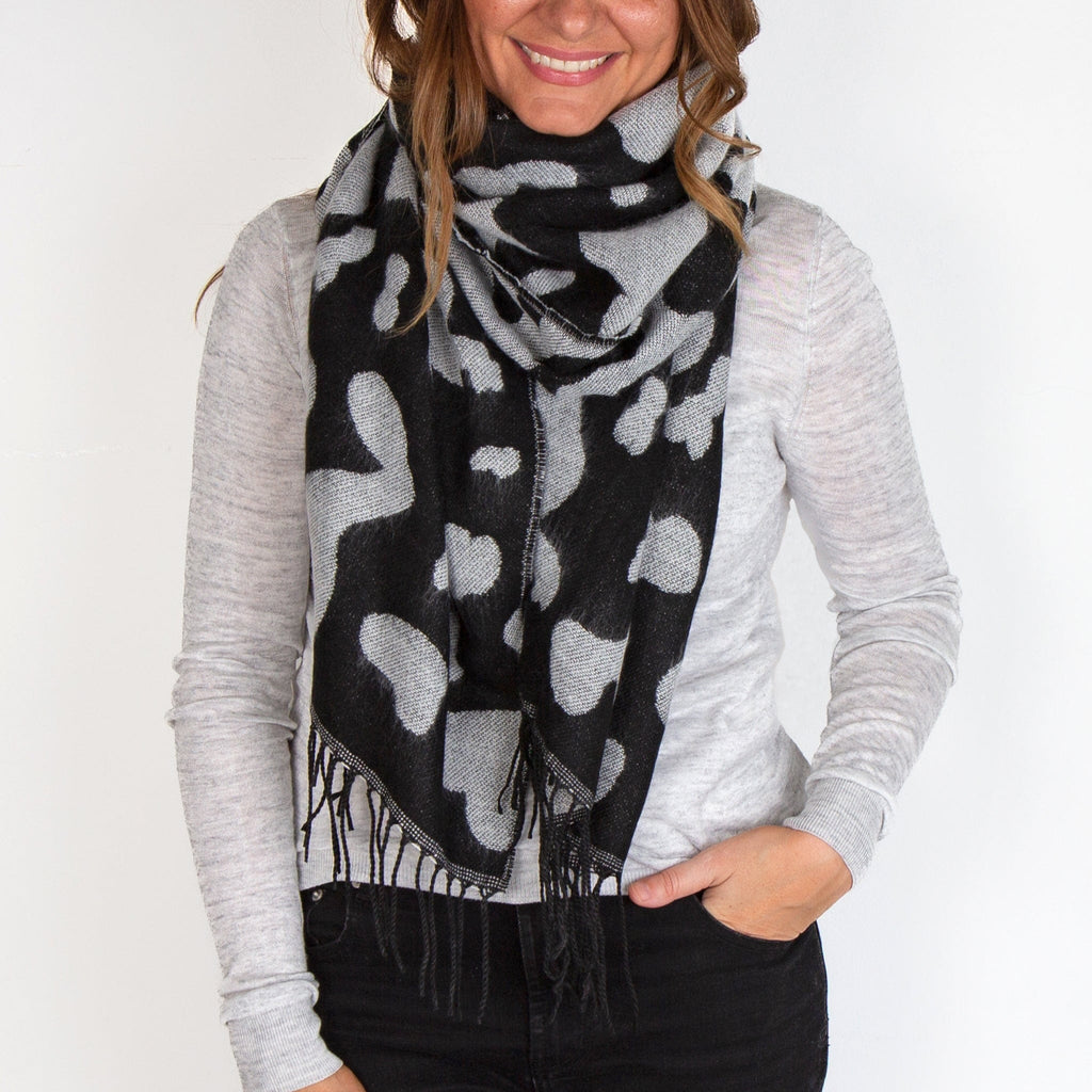 LEISURES ACCESSORIES SCARVES ZOFIA Black