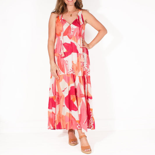 LEISURES ACCESSORIES SUMMER APPAREL CALLEIGH Orange/Pink