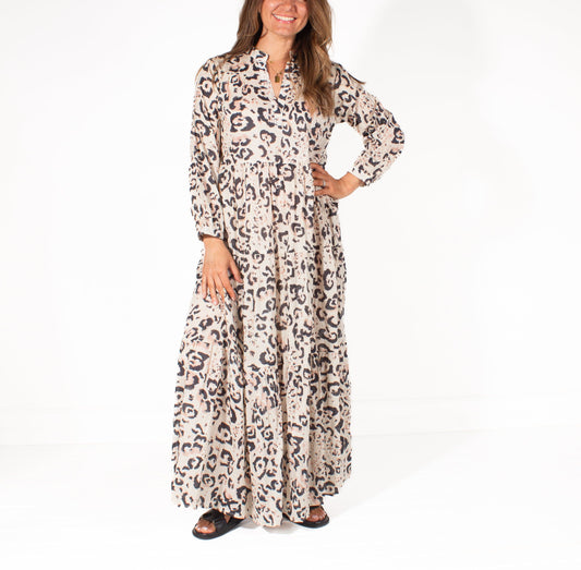 LEISURES ACCESSORIES SUMMER APPAREL CALLISTA Ecru Leopard