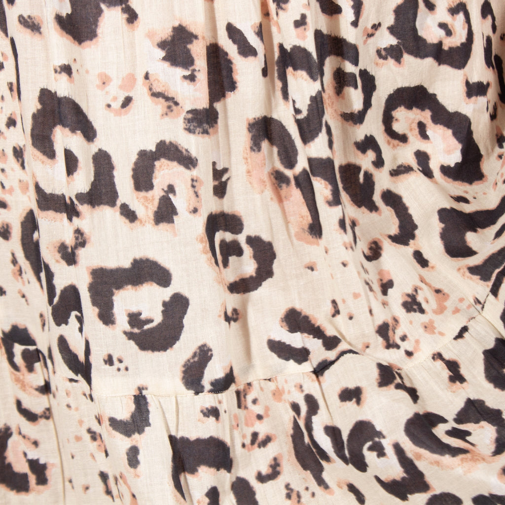 LEISURES ACCESSORIES SUMMER APPAREL CALLISTA Ecru Leopard