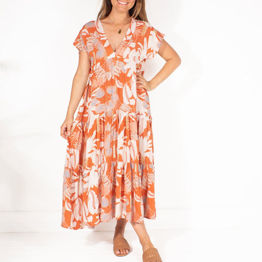 LEISURES ACCESSORIES SUMMER APPAREL CARTLIN Orange Multi