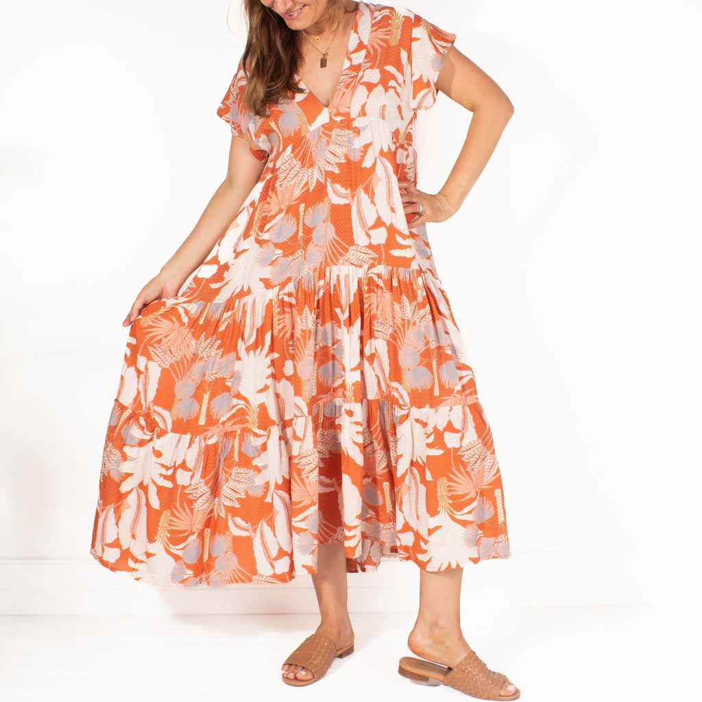 LEISURES ACCESSORIES SUMMER APPAREL CARTLIN Orange Multi