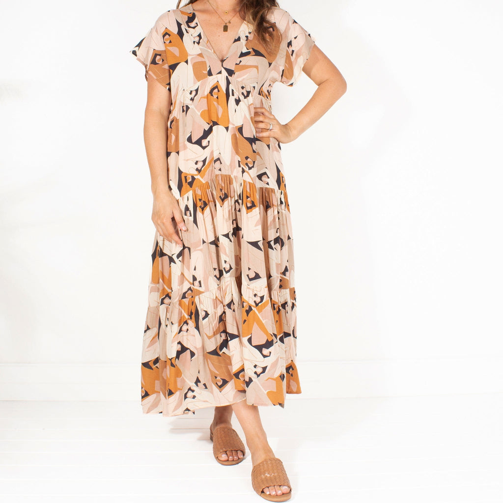 LEISURES ACCESSORIES SUMMER APPAREL CARTLIN Tan/Blush/Black