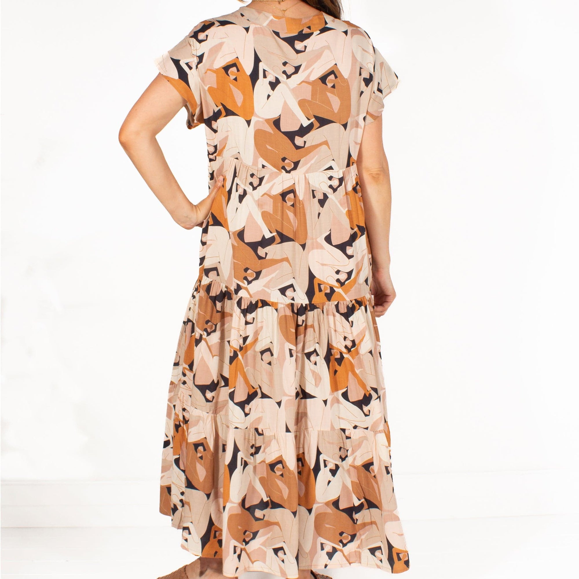 LEISURES ACCESSORIES SUMMER APPAREL CARTLIN Tan/Blush/Black