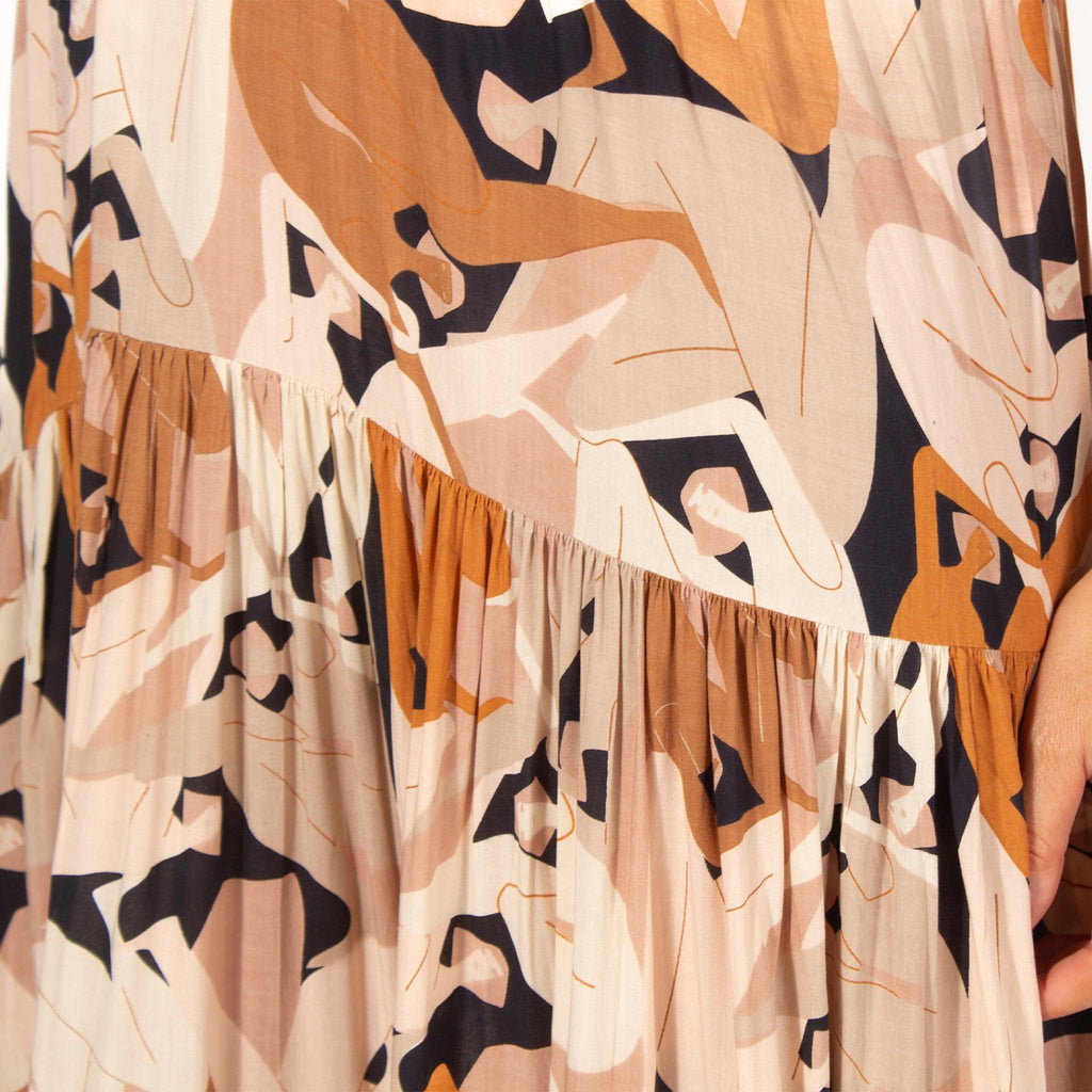 LEISURES ACCESSORIES SUMMER APPAREL CARTLIN Tan/Blush/Black