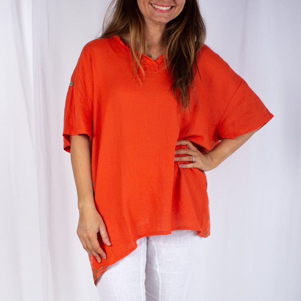 LEISURES ACCESSORIES SUMMER APPAREL FALLON Tangerine