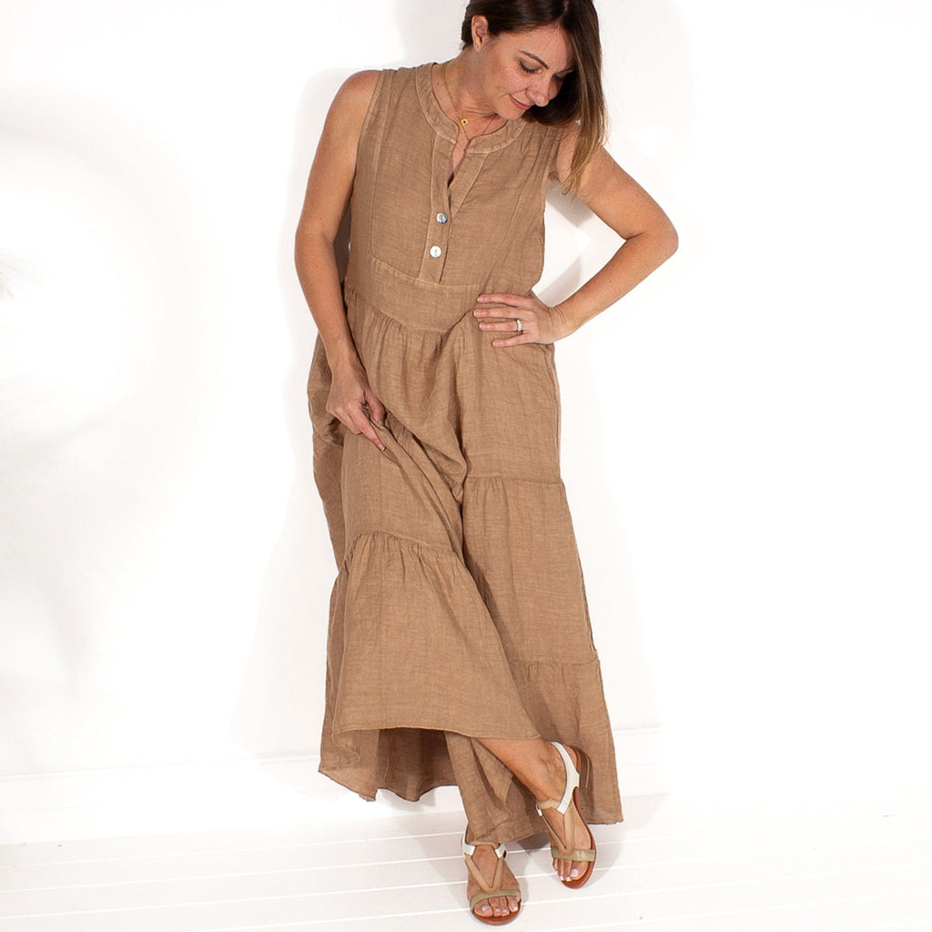 LEISURES ACCESSORIES SUMMER APPAREL JACEY Camel