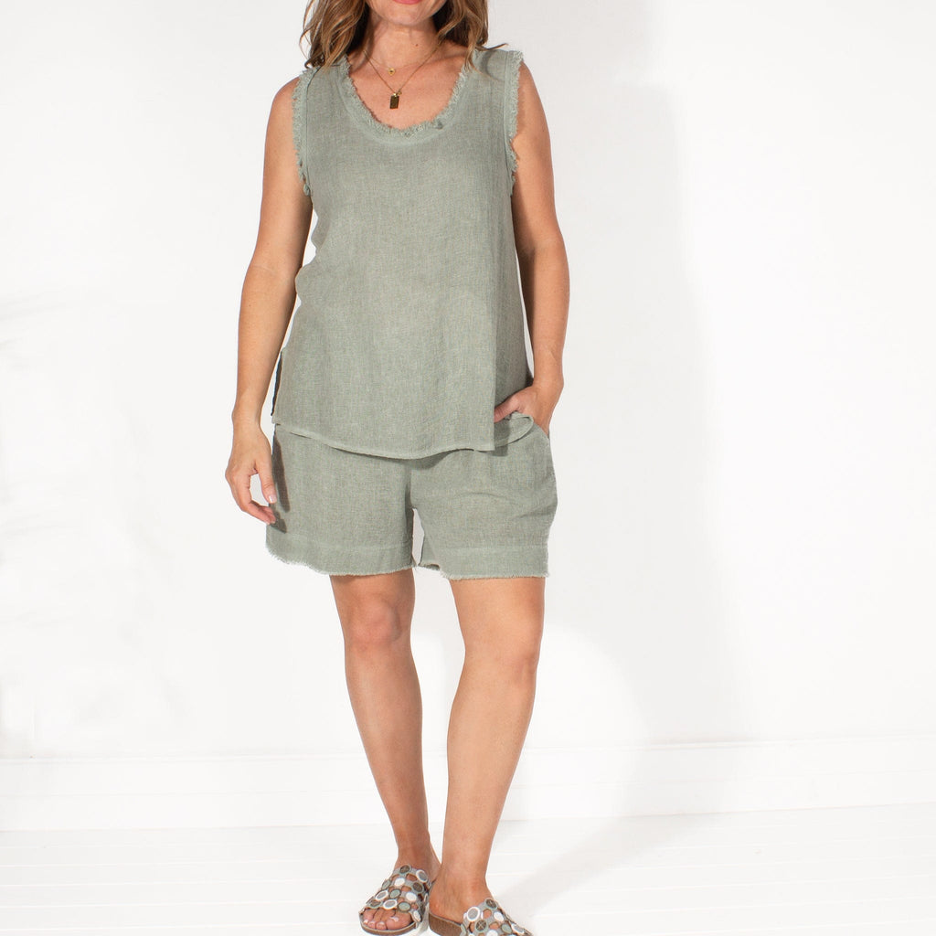 LEISURES ACCESSORIES SUMMER APPAREL JESS Sage