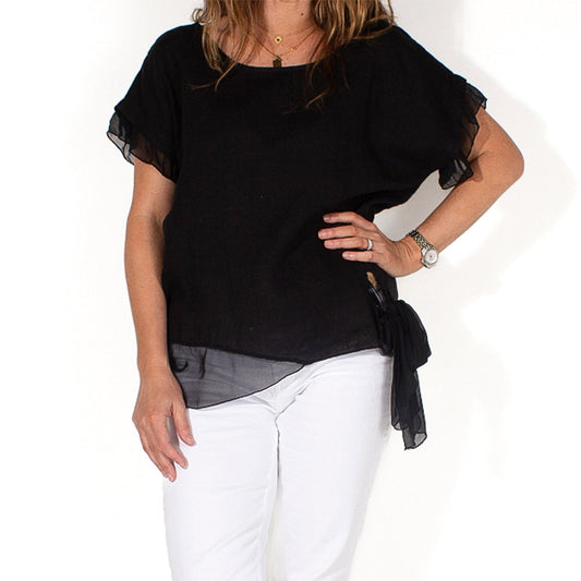 LEISURES ACCESSORIES SUMMER APPAREL JOHNNY Black