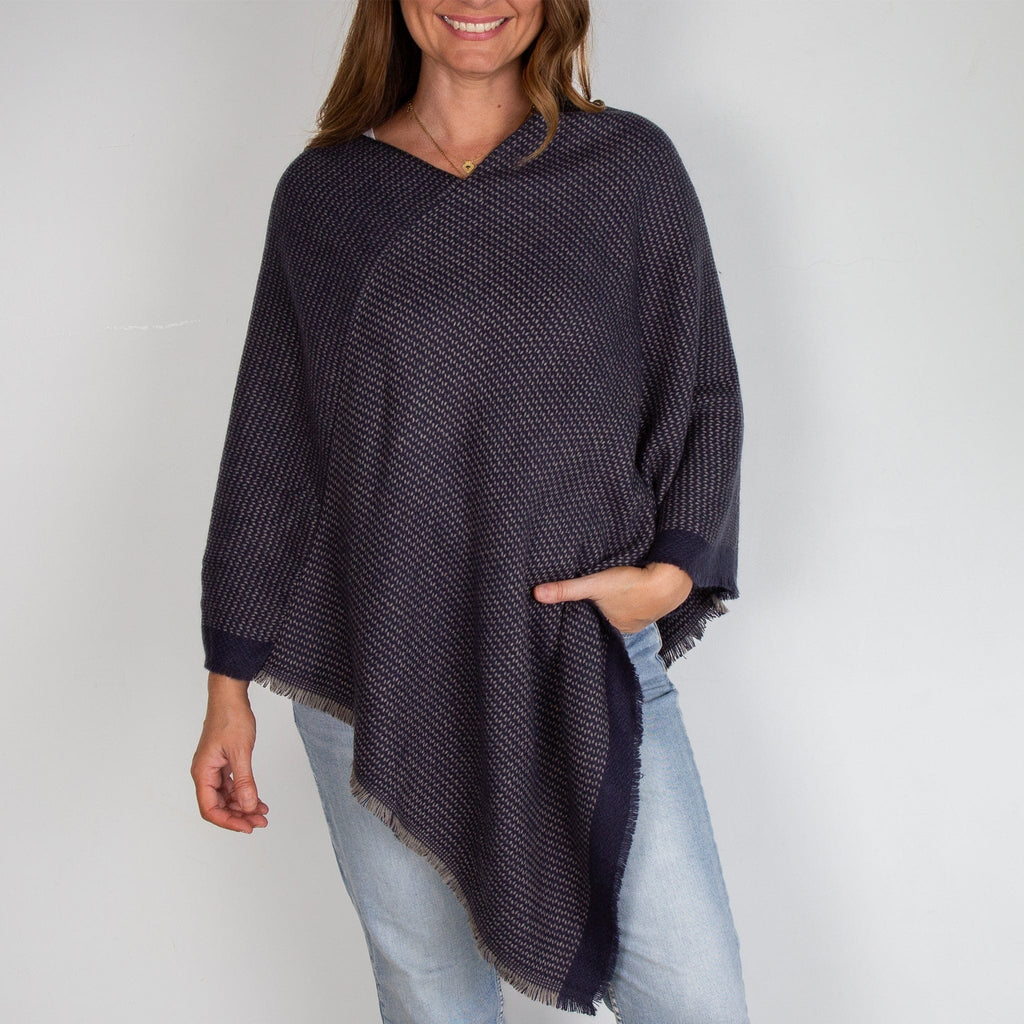 LEISURES ACCESSORIES WINTER APPAREL ZIVA Navy Fleck