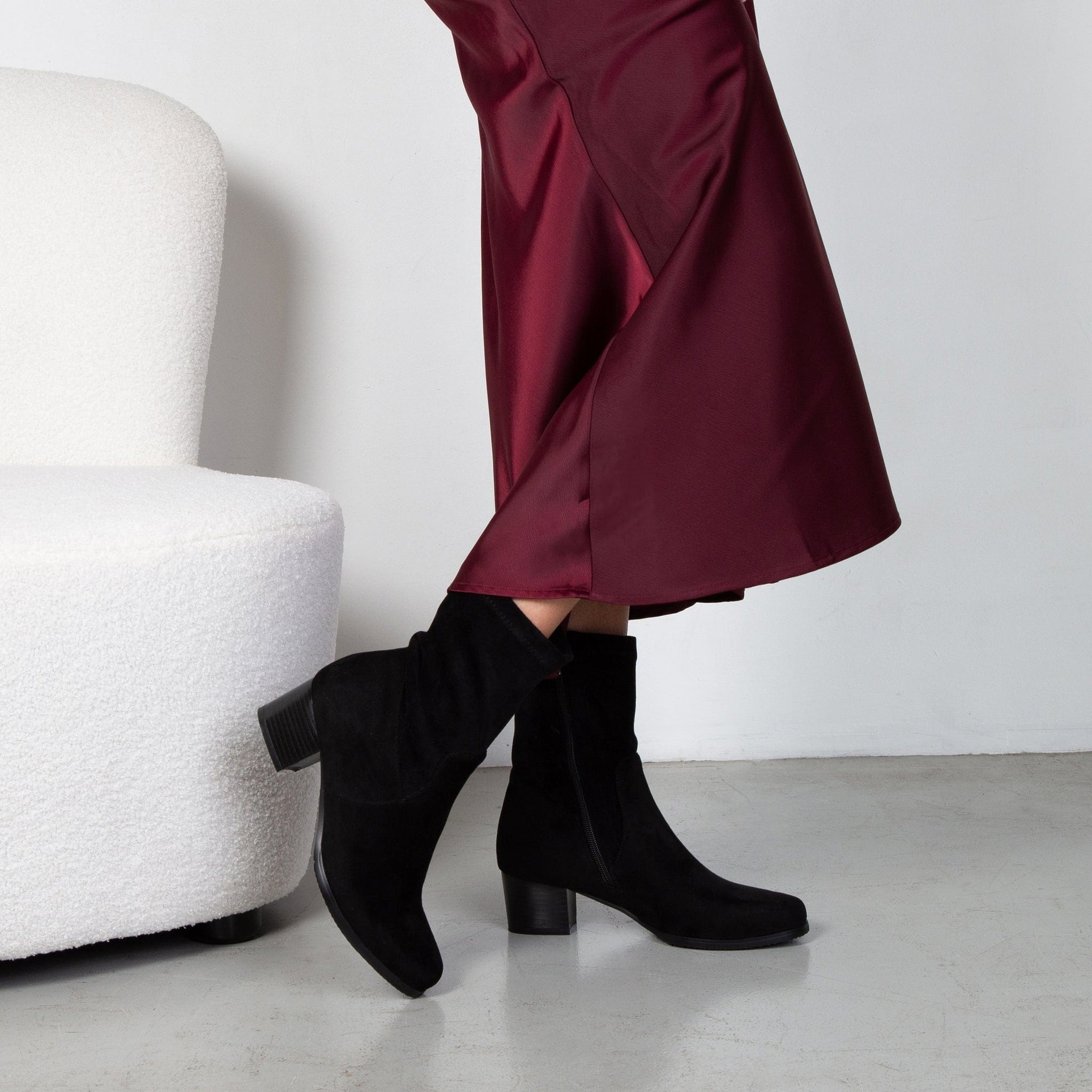 LEISURES ANKLE BOOTS ELIAS Black