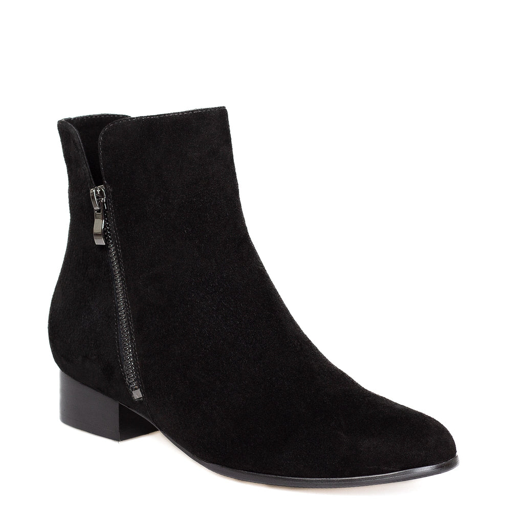 LEISURES ANKLE BOOTS ELLYSE Black Suede