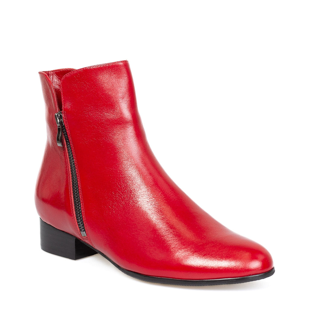 LEISURES ANKLE BOOTS ELLYSE Cherry Red