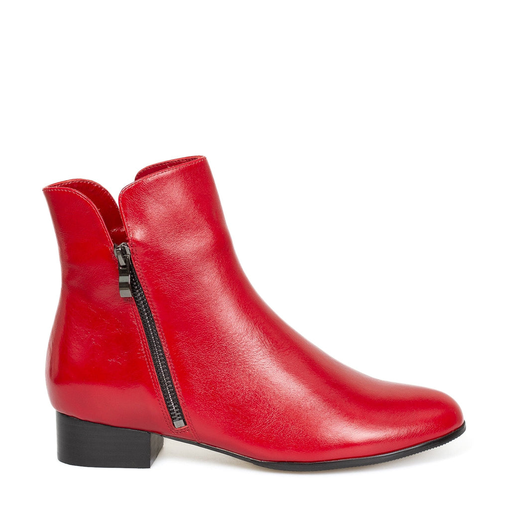 LEISURES ANKLE BOOTS ELLYSE Cherry Red