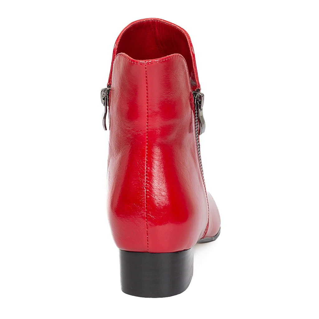 LEISURES ANKLE BOOTS ELLYSE Cherry Red
