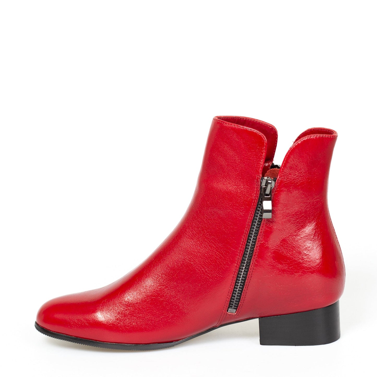 LEISURES ANKLE BOOTS ELLYSE Cherry Red