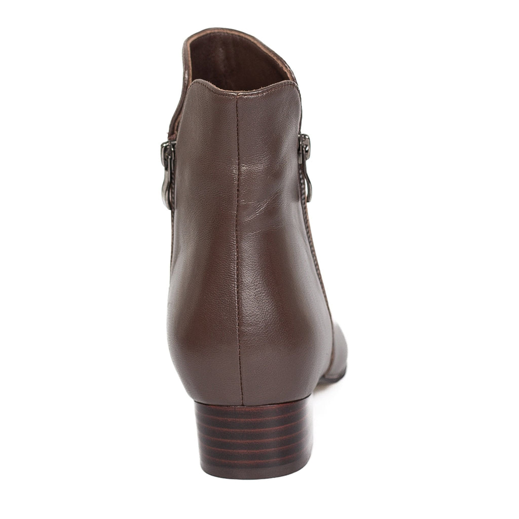 LEISURES ANKLE BOOTS ELLYSE Chocolate
